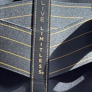 Copper Fit Black Back Support Belt